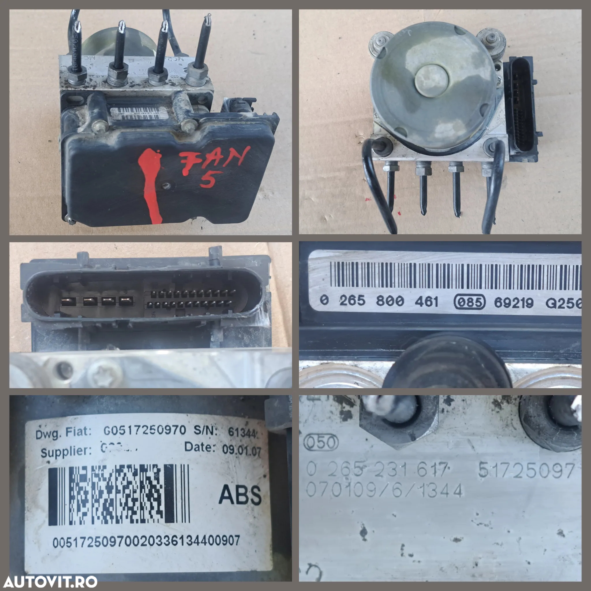 Pampa ABS ESP Fiat Ducato Peugeot Boxer Citroen Jumper VW Golf Touran Passat Caddy Skoda - 6