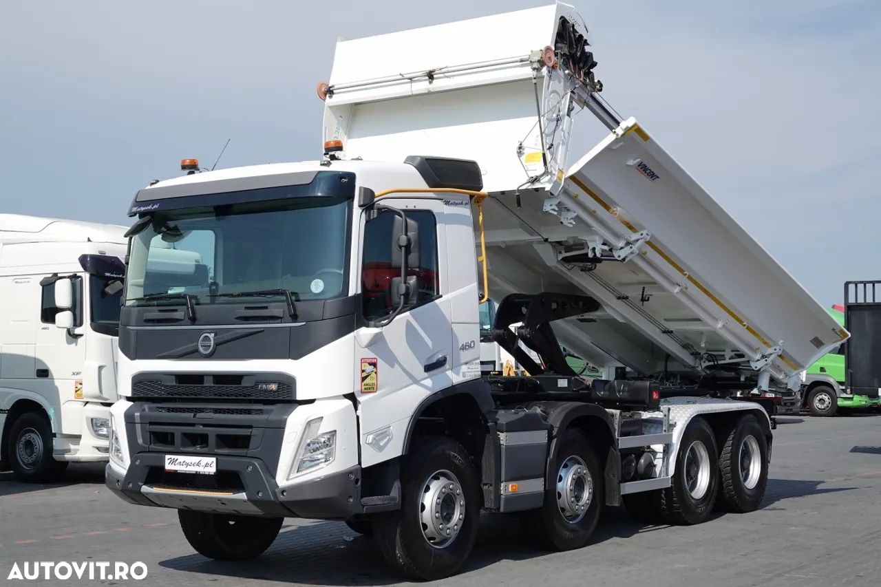Volvo FMX 460 / 8x4 / BASCULANTE + HIDROBOARD / 2022 / NOUL MODEL - 1