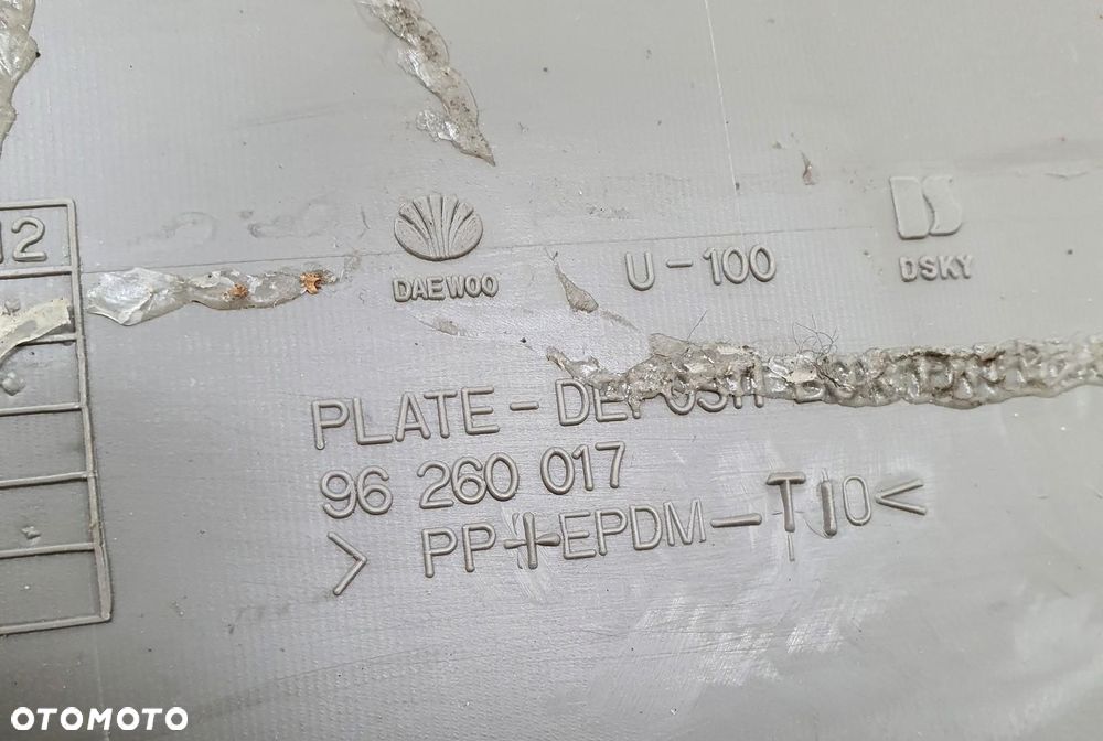 TAPICERKA BOCZEK LEWY PRZÓD CHEVROLET REZZO 96260017 - 8