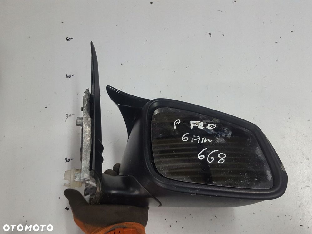 BMW 1 F20 F21 11-14r M-PAKIET M1 LUSTERKO PRAWE 6 PINÓW 668 SCHWARZ 2 - 2