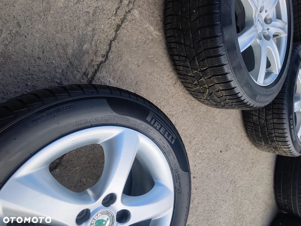 5x100 Felgi Aluminiowe Alufelgi Oryginalne 15 Koła Letnie Lato SKODA FABIA PRAKTIK ROOMSTER RAPID OCTAVIA I SEAT IBIZA CORDOBA TOLEDO II 2 IV 4 LEON I VW FOX POLO GOLF IV 4 NEW BEETLE BORA AUDI A3 8L A2 A1 Legnica ALU-RAD 195/55 - 15
