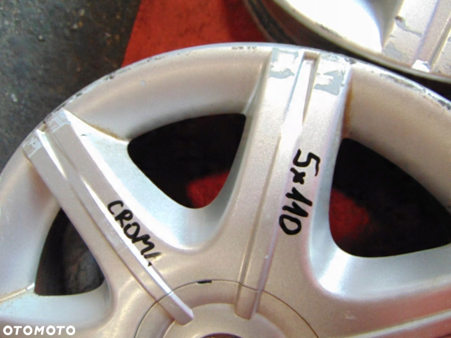 FIAT CROMA II 05- FELGI ALUMINOWE 17 5x110 7J ET41 51716271 - 10