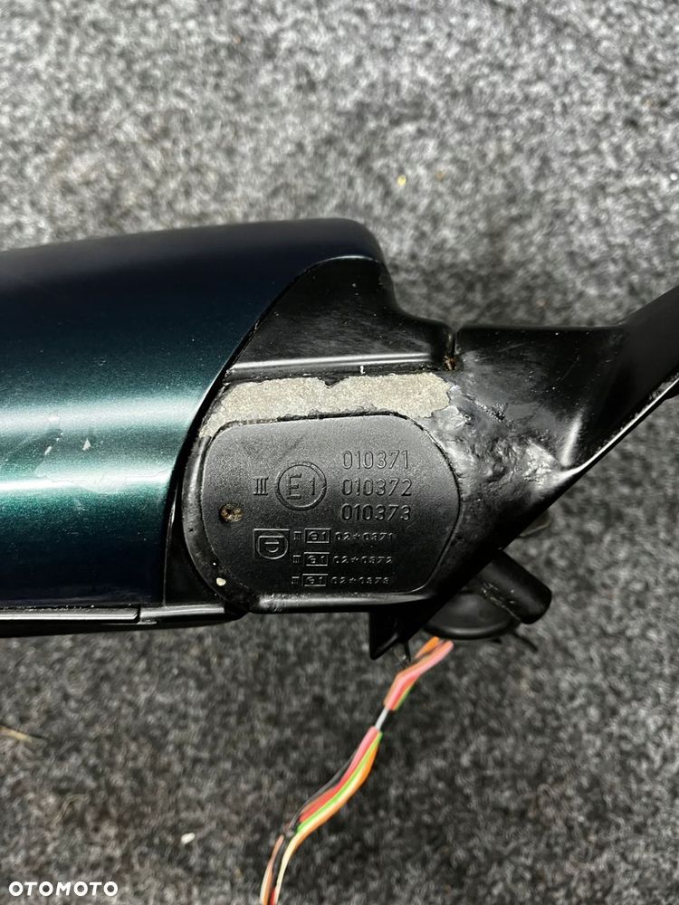 lusterko prawe bmw e38 8 pin lakier 324/6 Oxfordgruen - 10