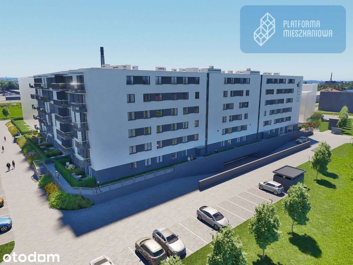 Nowe 3 pokoje| Podgórze |Balkon| 65,49m2