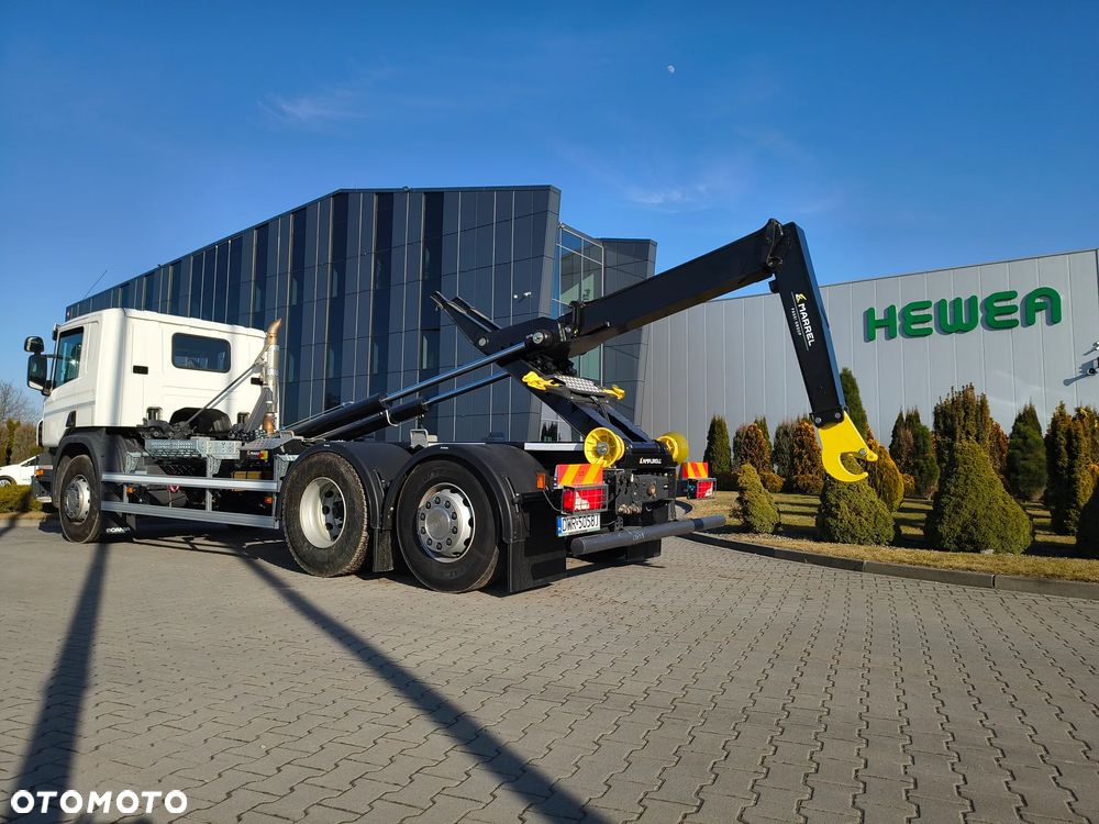 Scania P410 6x2-4 NOWY Hakowiec 20 ton MARREL (gwarancja 24 msc) - 6