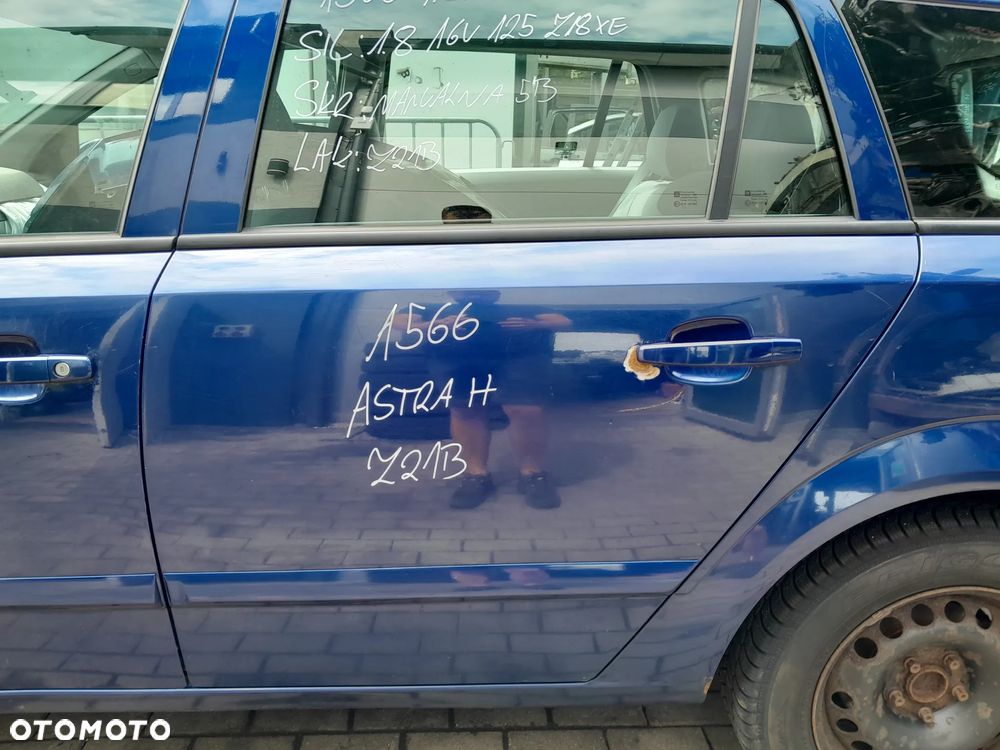 OPEL ASTRA H DRZWI LEWE TYLNE LEWY TYŁ KOLOR: Z21B - 1