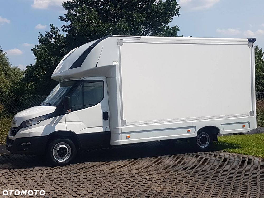 Iveco DAILY KONTENER NISKOPODŁOGOWY 4,44x2,23x2,42 SKLEP BAR FOODTRUCK KAMPER KLIMA KONIOWÓZ 35S14 - 2