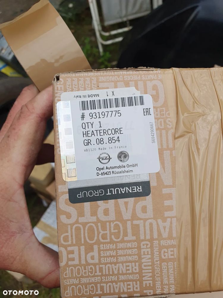 Nagrzewnica chłodniczka nagrzewnicy Opel Movano B Renault Master III Nissan NV400 93197775 7701209819 5F2110100 Wymiennik ciepła ogrzewanie wnętrza - 4