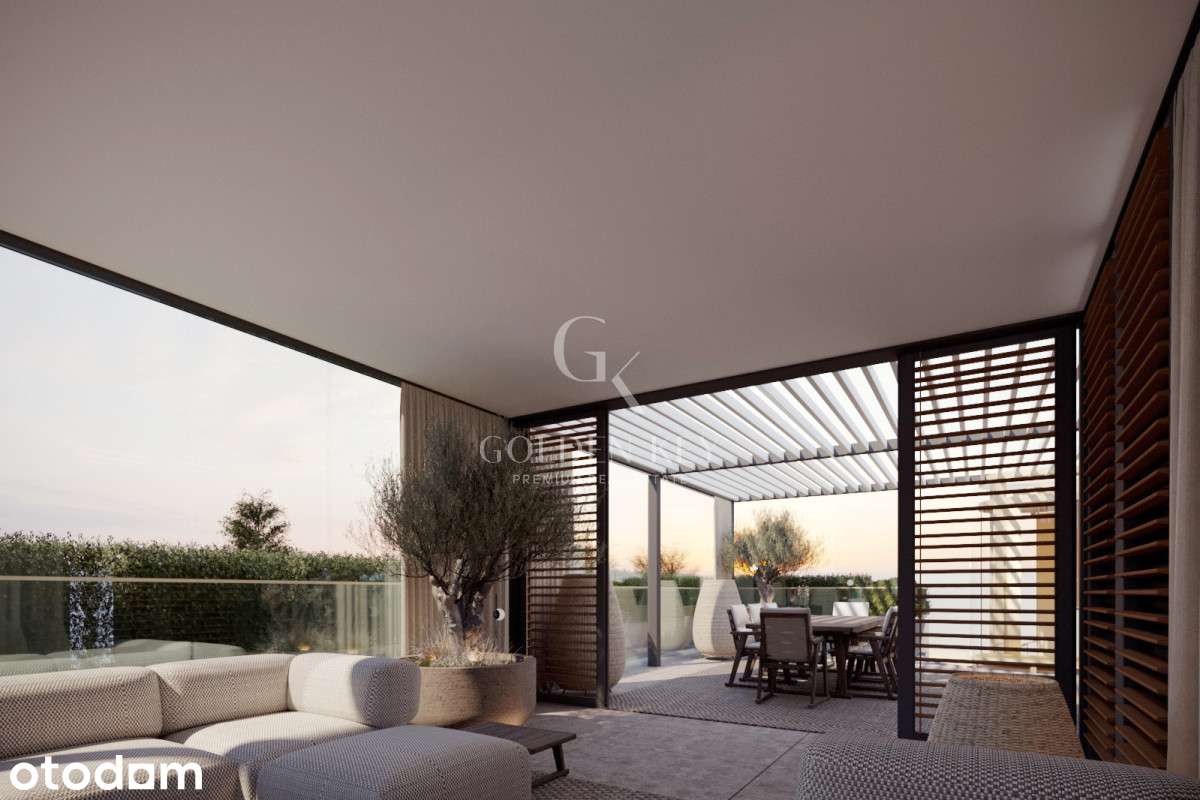 Penthouse Powiśle | ogród zimowy 100 m2,siłownia