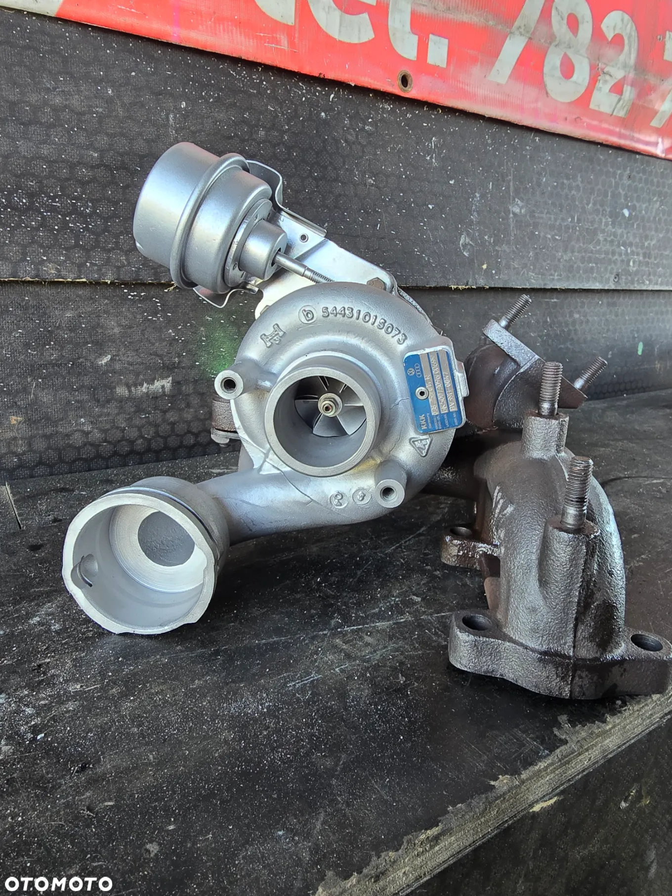 TURBOSPRĘŻARKA TURBINA  1.9TDI ASZ VW Sharan Alhambra 038253014R - 2