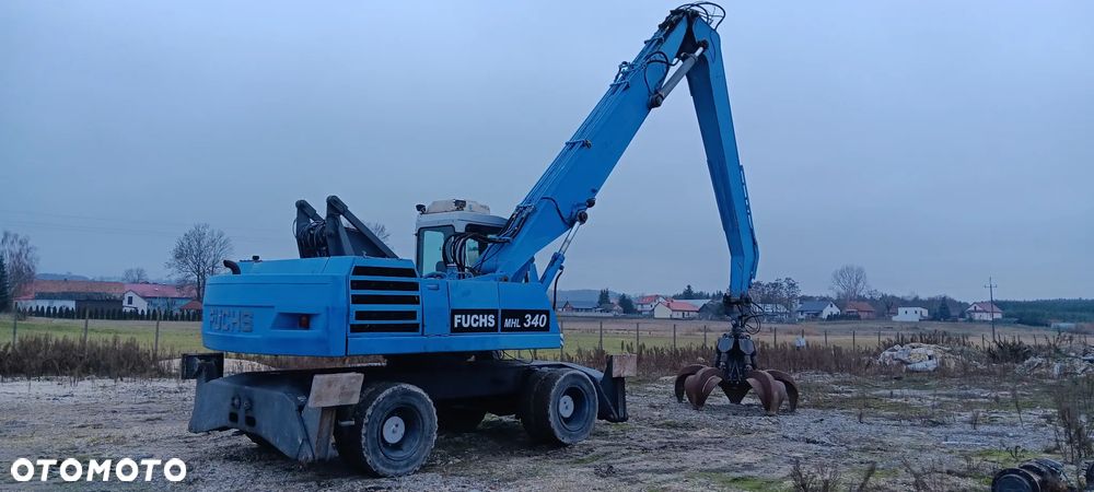 Fuchs MHL 340 Przeładunkowa do Złomu Podnoszona kabina - 3