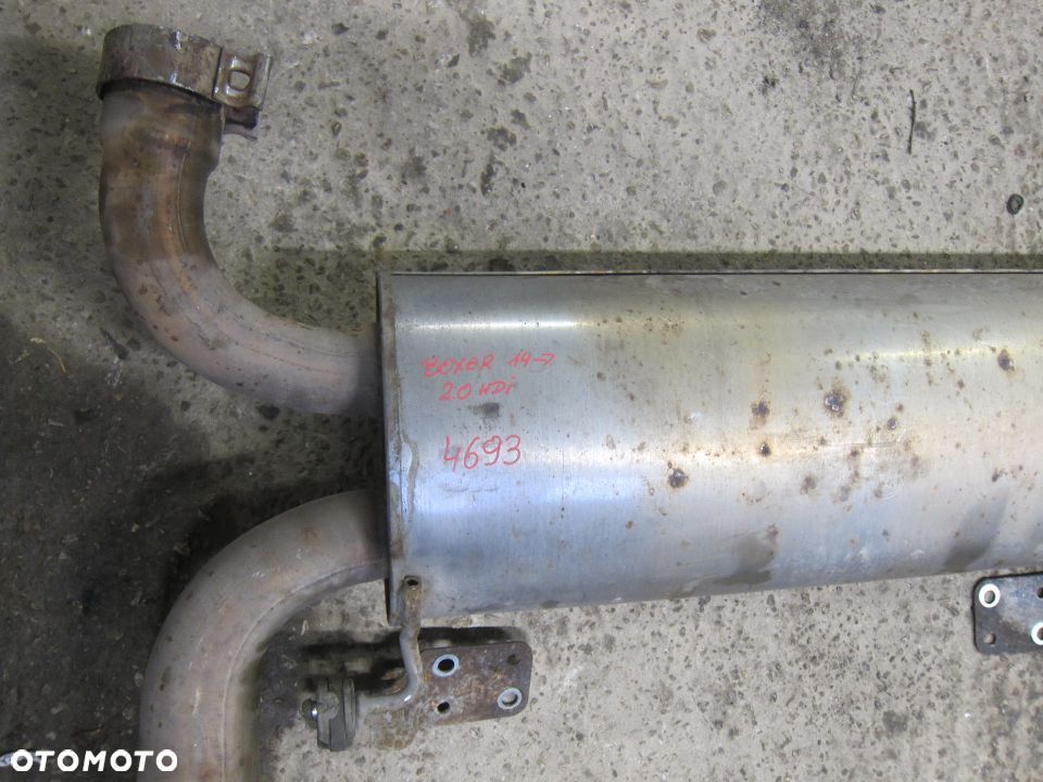 tłumik końcowy 2.0HDI Peugeot boxer 14- - 3
