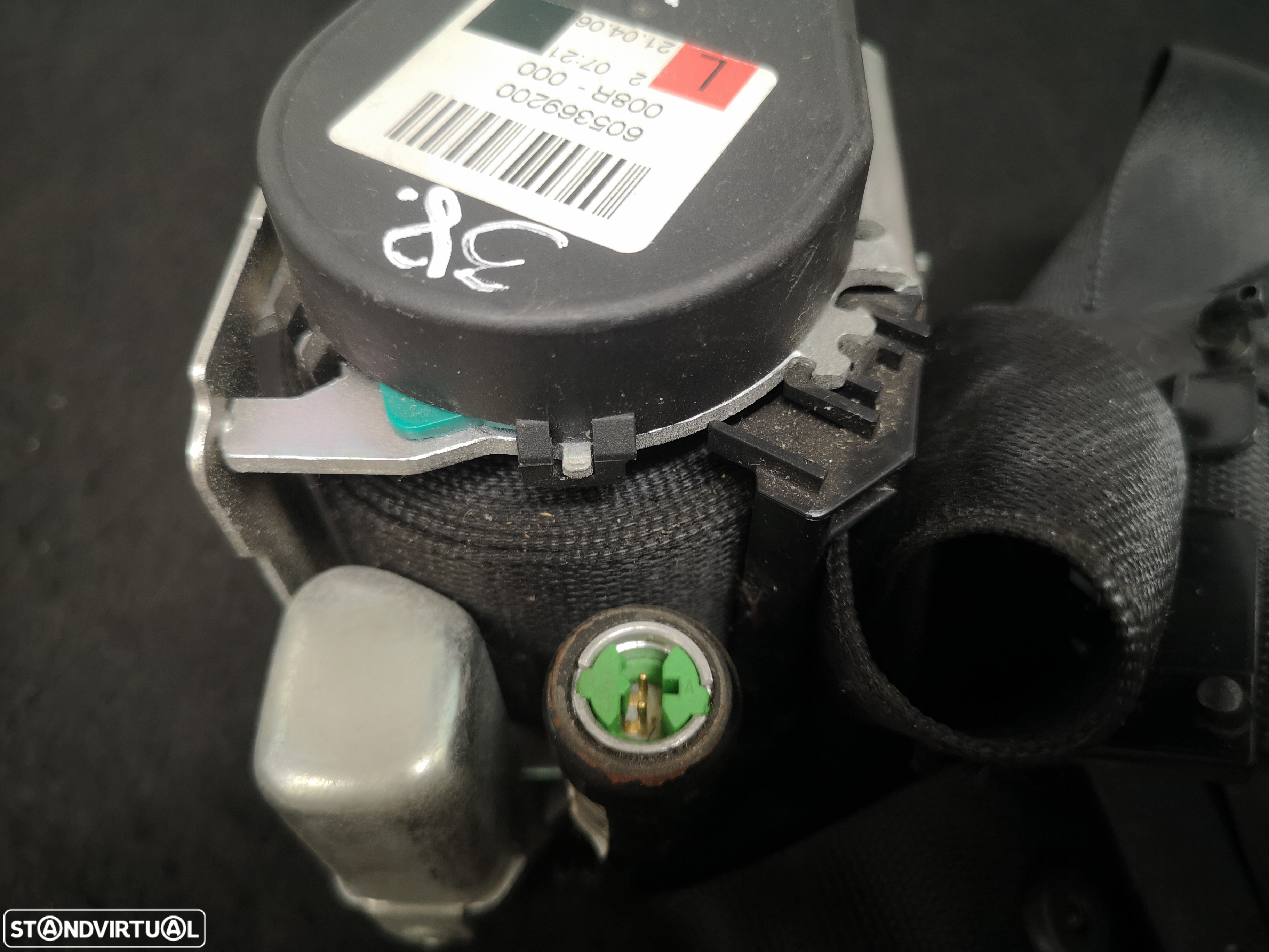 Cinto de Segurança traseira esquerda  Mercedes W211 Carrinha  class e 2003+ - 2