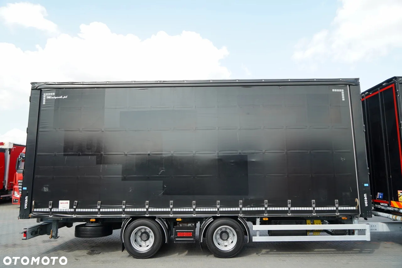 DAF XF 480 / ZESTAW TANDEM / 120 M3 / PRZEJAZDOWY / KLIMA POSTOJOWA / 2019 ROK / PO KONTRAKCIE SERWISOWYM - 13