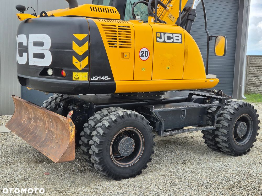 JCB JS145 W 2014 ROK, SUPER STAN, TYLKO 6248 MTH, Z NIEMIEC,160, 175 - 6