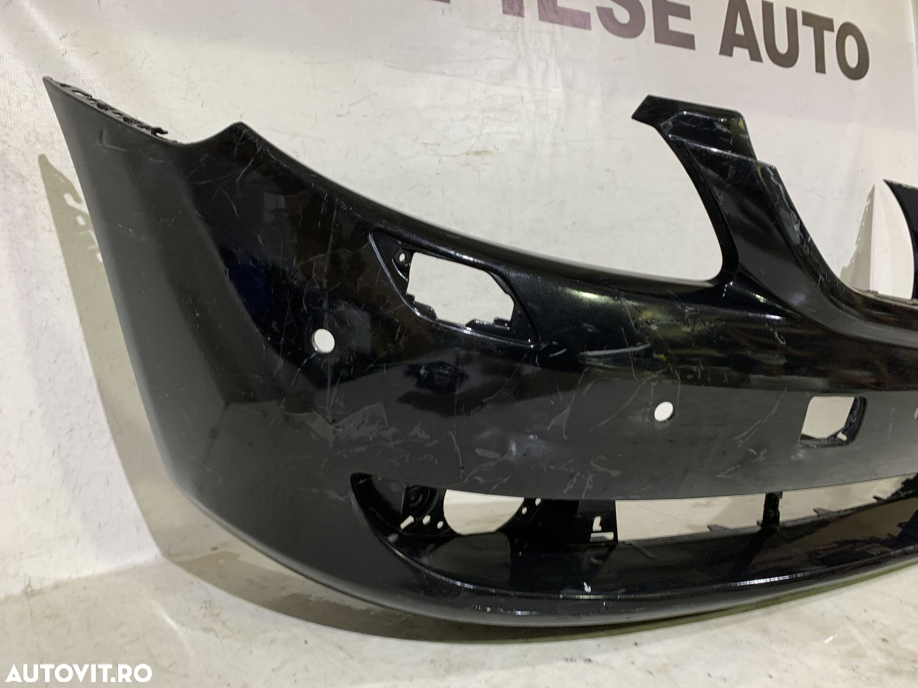 Bara fata Mercedes CL, W216, 2006, 2007, 2008, 2009, 2010, cod origine OE A2168800040, cu gauri pentru spalatori faruri si senzori de parcare (6). - 3