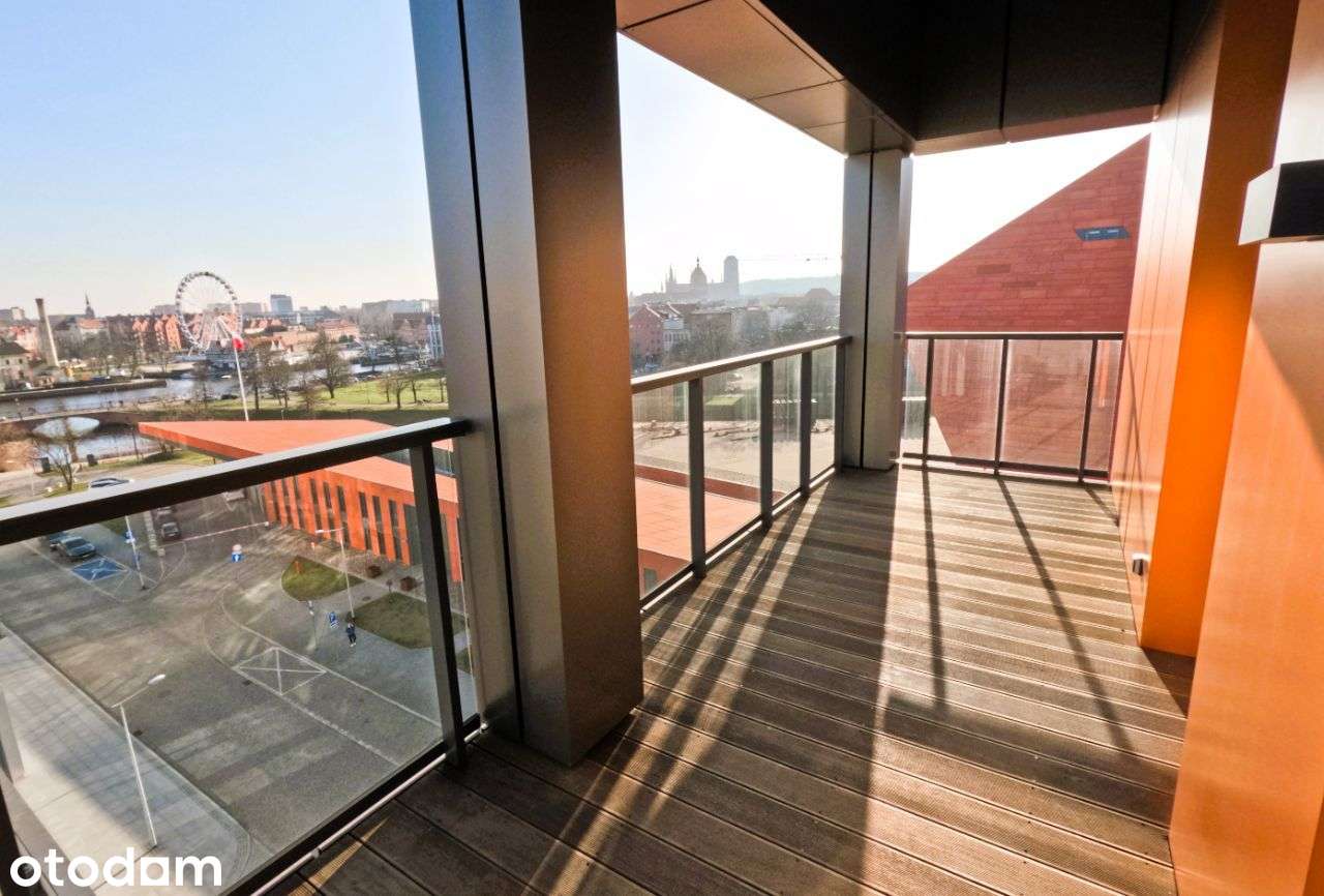 Apartament Gdańsk BRABANK z widokiem na Motławę