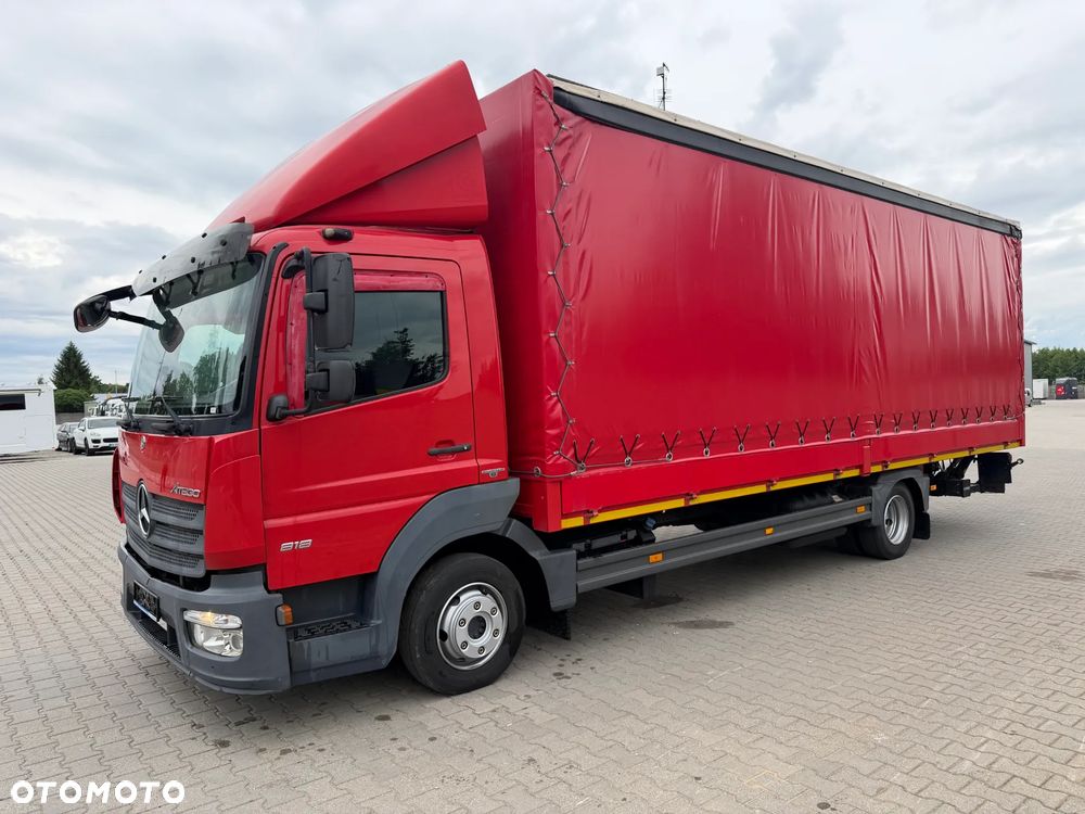 Mercedes-Benz ATEGO 818, Klima, webasto, 17 euro palet! - 2