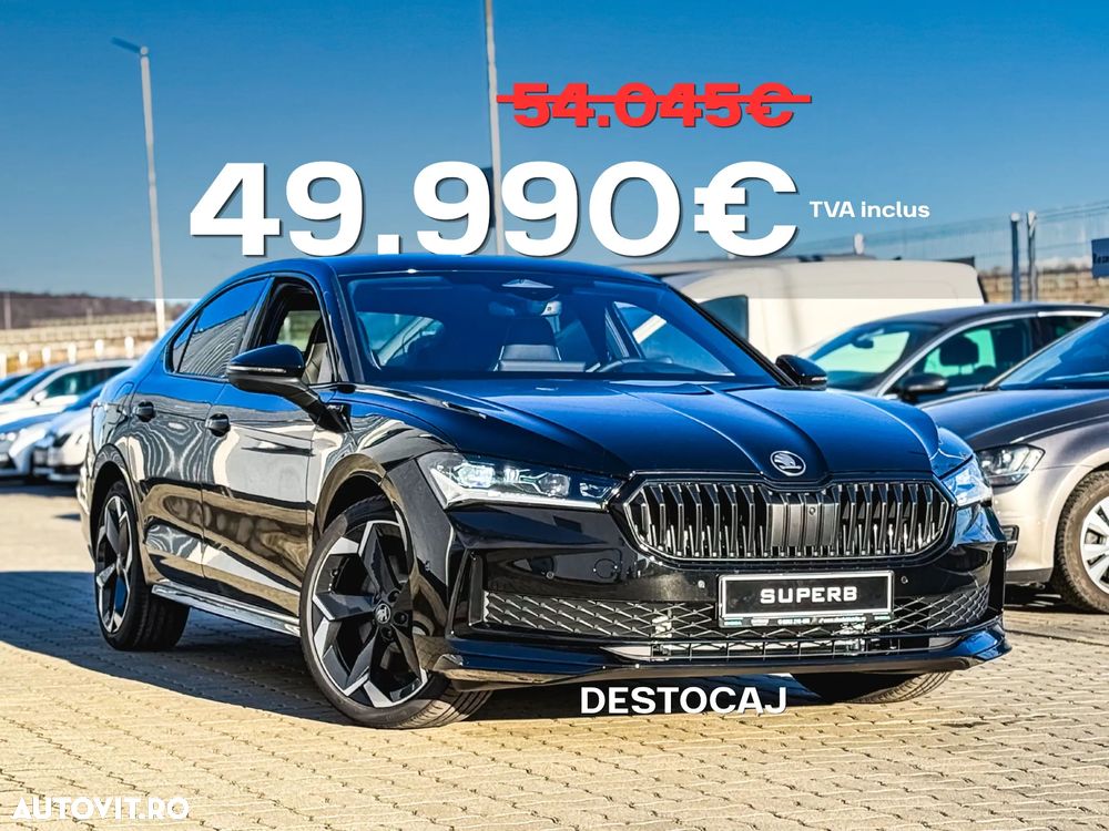 Skoda Superb 2.0 TDI 193 CP 4x4 DSG Sportline