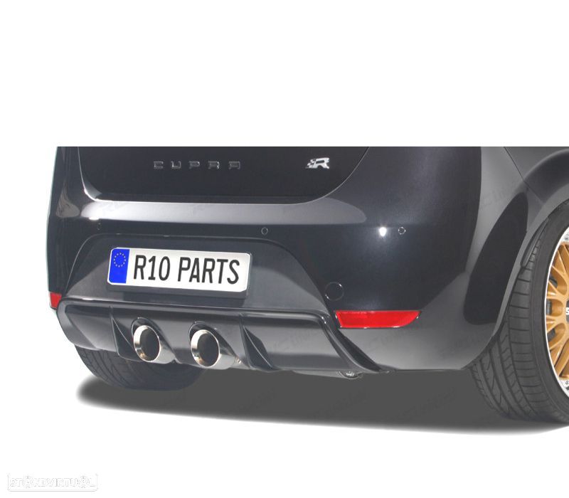 DIFUSOR SEAT LEON 2 05-12 FR CUPRA SAÍDA ESCAPE CENTRAL - 2