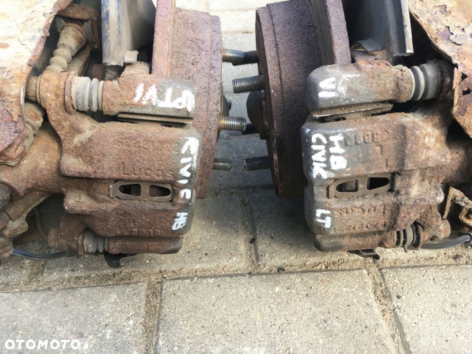 HONDA CIVIC VI 98- HB 5D LIFT ZACISK HAMULCOWY TYŁ