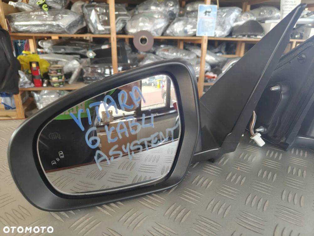 Suzuki Vitara lewe prawe lusterko Europa 6PIN asystent - 2