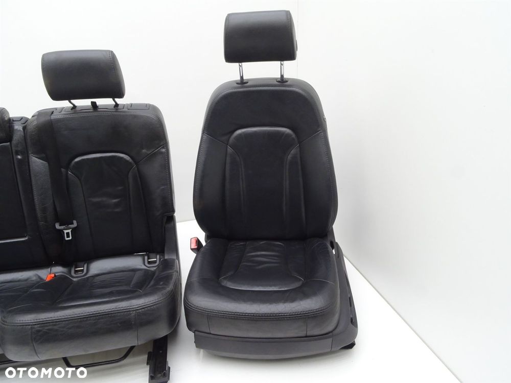Komplet foteli przód tył kanapa skóra 8e0881106ca audi q7 4l - 7
