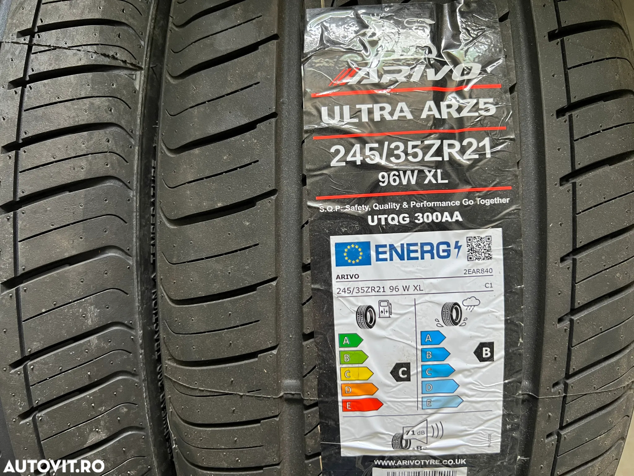 4 Anvelope Vara 245-35-21 fata si 275-30-21 spate noi BMW F01 F02 G30 G31 G01 G02 Mercedes W222 S class Audi Porsche fabricatie 2024 protectie janta - 2