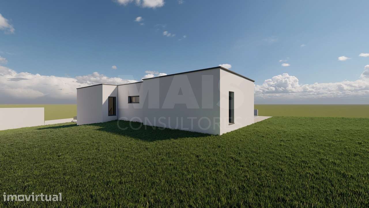 Terreno com projeto aprovado para moradia T3 - Grande imagem: 5/6