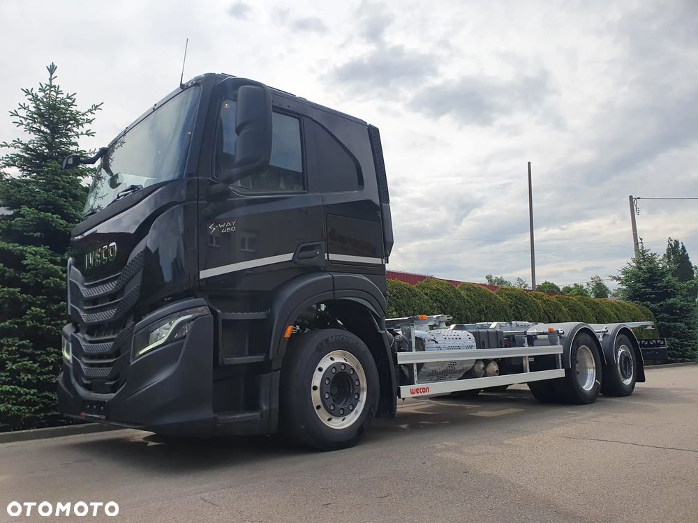 Iveco S-WAY + przyczepa Wecon 2 osiowa stan idealny bez przebiegu BDF - 4