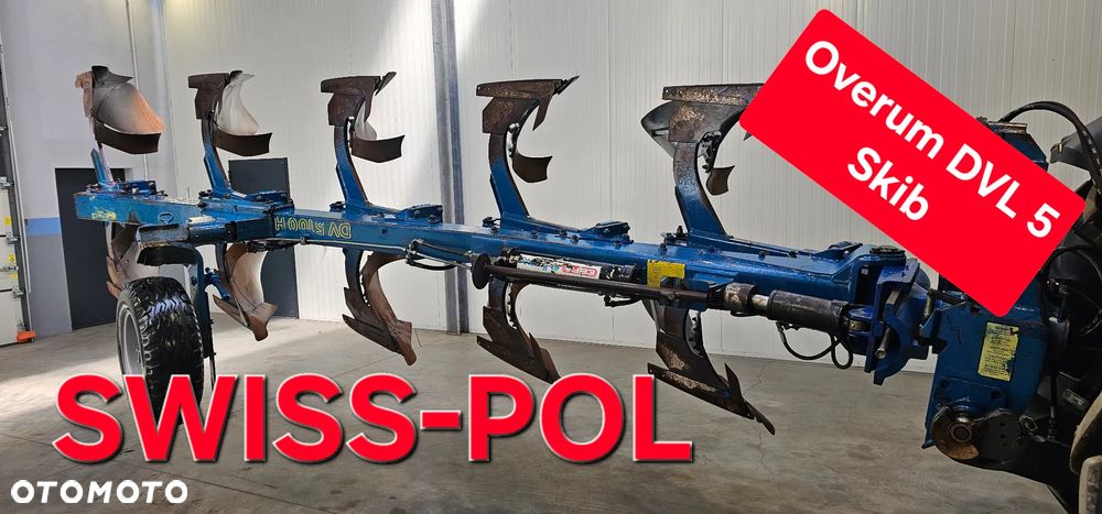 Kverneland Kverneland F120 Pług 4 Skiby + Kverneland ED 100 5 Skib  Overum DVL 5100H LD, LS, VX, F120, F160, EM, ED, ES, EG, Pług Obrotowy Pługi - 2