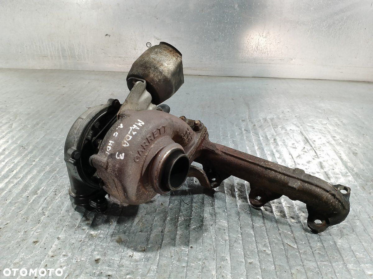 TURBINA Z KOLEKTOREM MAZDA 3 9654128780 753420-2  GT1544V 1.6 D - 5