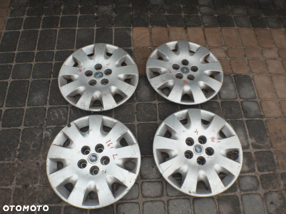 kołpak kołpaki dekiel koła fiat grande punto evo 500 bravo II croma doblo 16 inne ORYGINAŁ - 3