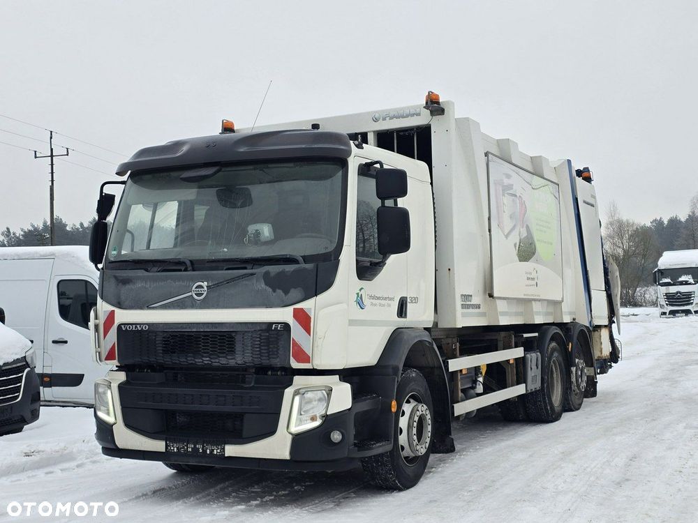 Volvo FE 320 EURO6 6x2 / Śmieciarka FAUN Powerpress II 524/19 - 1