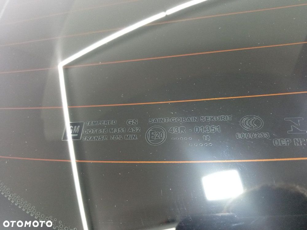 OPEL INSIGNIA B KOMBI TYLNA KLAPA BAGAŻNIKA EU  GR5 - 8