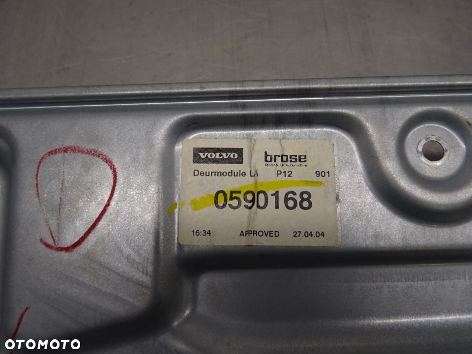VOLVO V50 KOMBI 04-06 PODNOŚNIK SZYB PRAWY LEWY PRZÓD PRZEDNI - 5