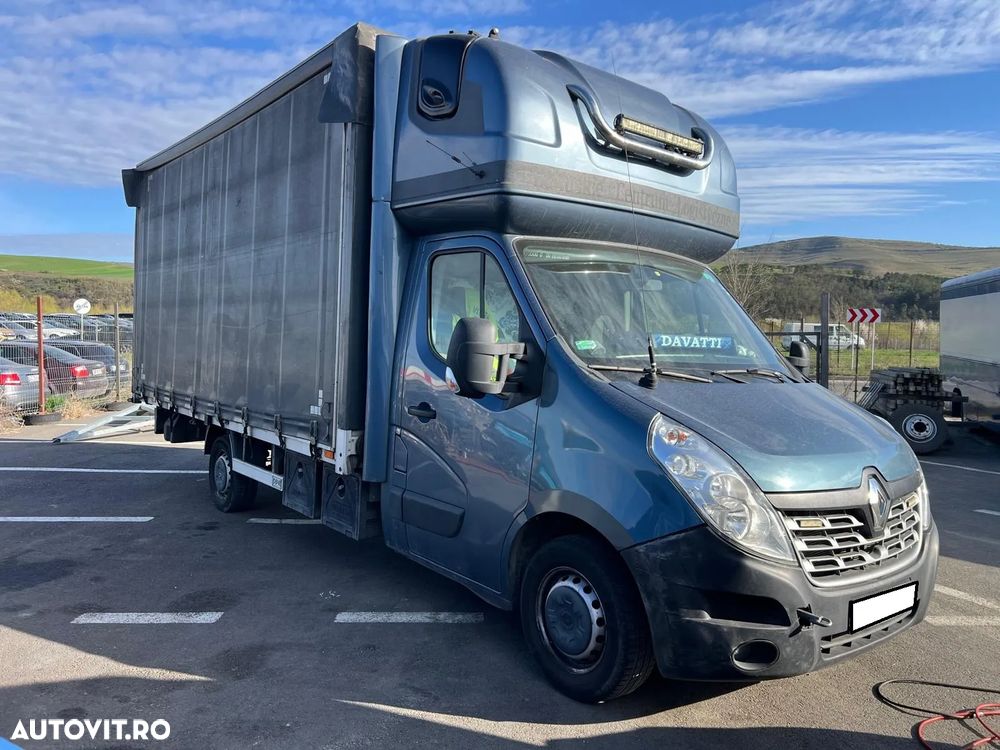 Renault MASTER 2.3D 170CP CABINA DE DORMIT SI PRELATA MOTOR DEFECT - 2