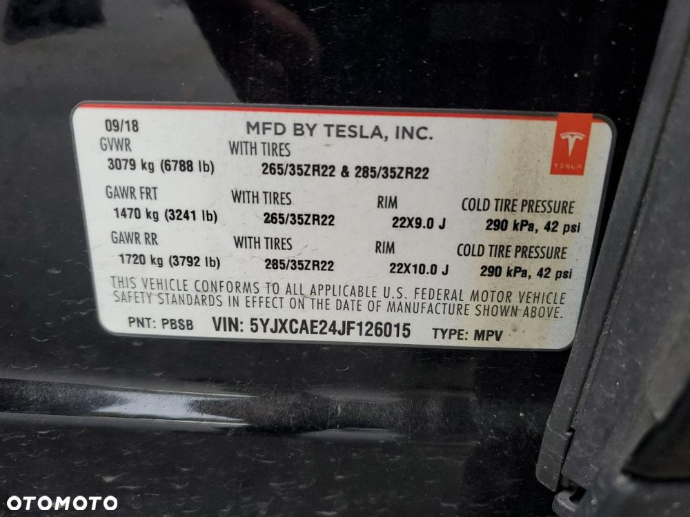 Tesla Model X Maximale Reichweite - 15