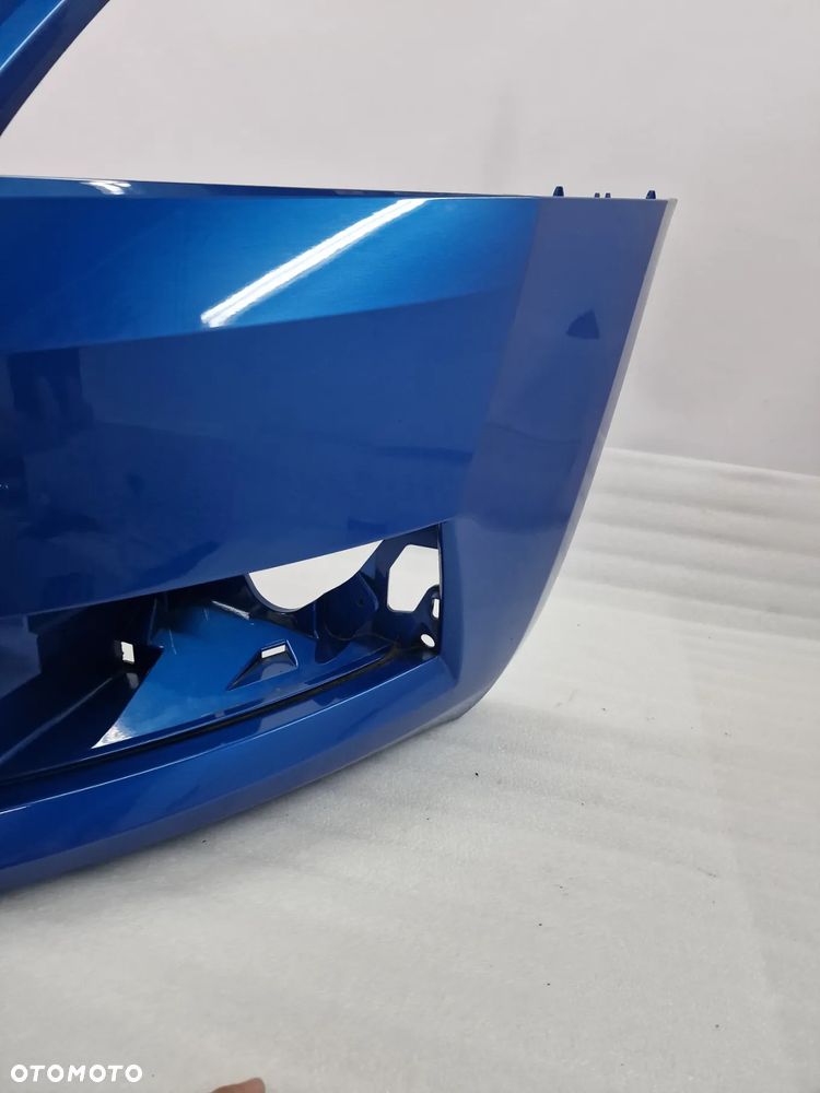 SKODA OCTAVIA III 3 LIFT 16- 5E0 ZDERZAK PRZEDNI PRZÓD NIEBIESKI METALIK , NR 5E0807221N , NR AUKCJI NZ816 - 13