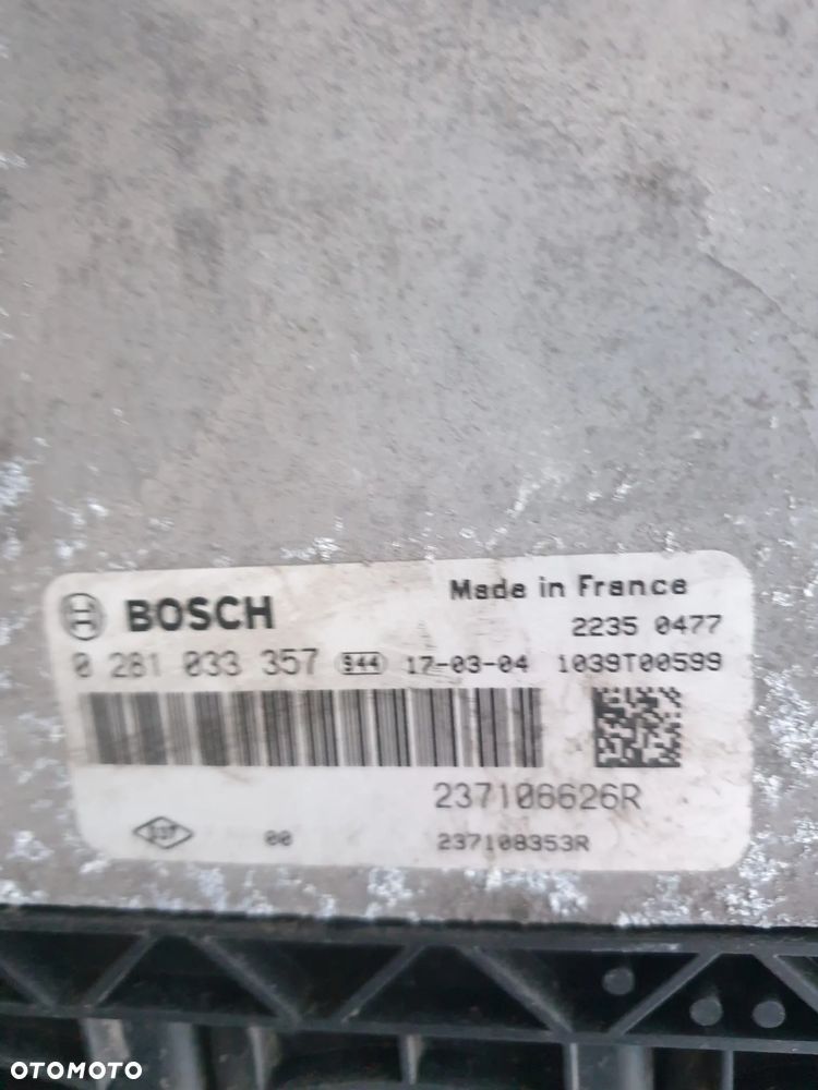 Komputer Silnika Opel Vivaro B Trafic III Primastar 1.6 dci 237106626R - 2