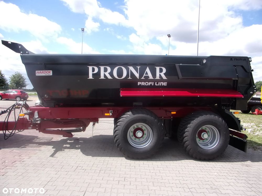 Pronar Przyczepa T701HP -16,1 tony, rolnicza - ciężarowa - budowlana ze skrzynią ładunkową typu Half-Pipe, skorupowa, tandem - 6