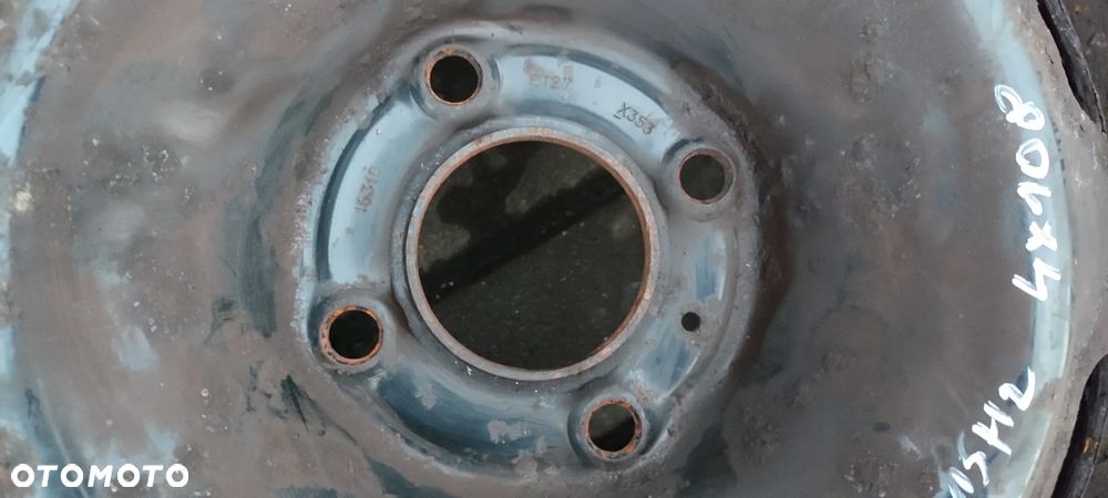 FELGI STALOWE 4x108 6Jx15 CALI ET27 CITROEN PEUGEOT KOMPLET 4 SZTUKI - 6