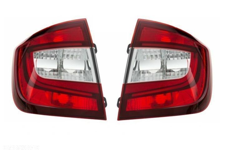 Skoda Rapid 12- Lampa Tylna Led NOWA - 1