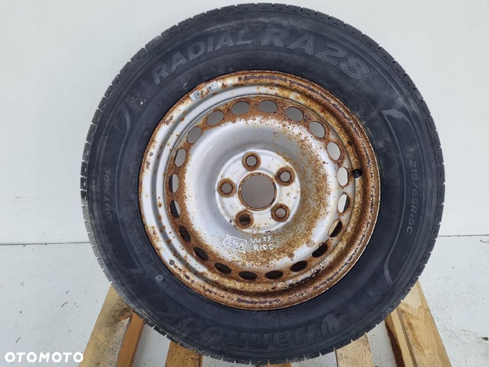 VW Transporter T5 T6 KOŁO ZAPASOWE Zapas 215/65 R16C 7H0601027D - 1