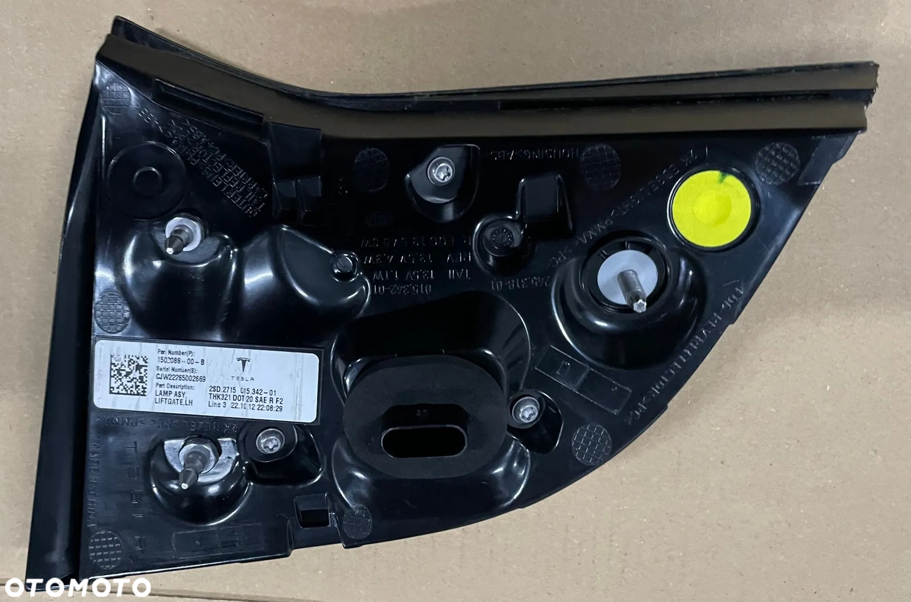 TESLA model Y 3 III lift lampa lewa tył tylna w klapę - 4