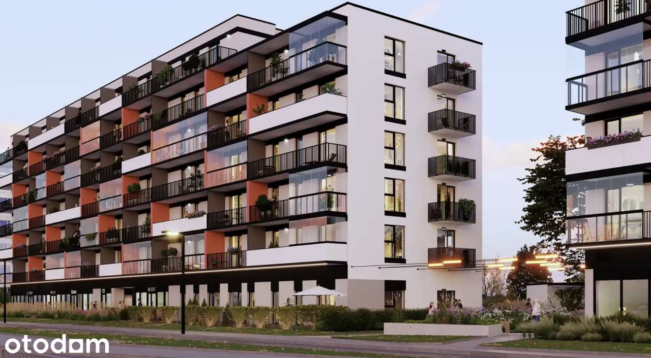 Bardzo ładne Nowe mieszkanie, 38 m², 6 piętro od 1.Października 2026,