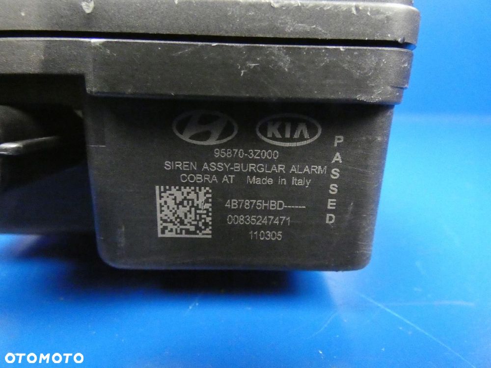 HYUNDAI I40 I SYRENA ALARMU SYGNAŁ - 2