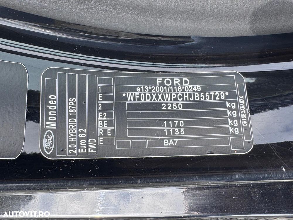 Ford Mondeo 2.0 HEV Trend - 5