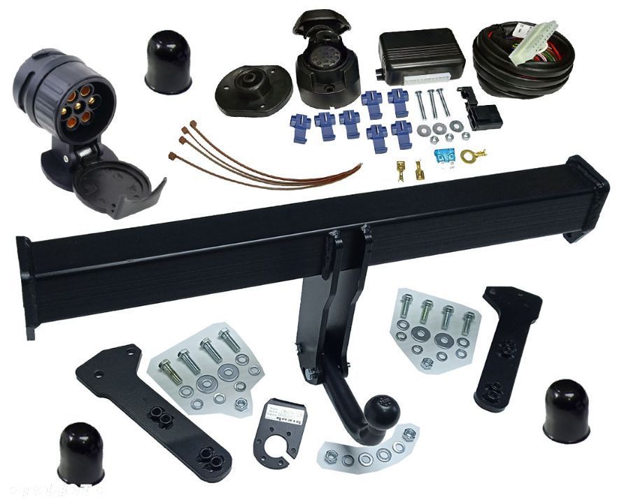 VOLVO XC70 II2 2007do2016 FACELIFTING KOMPLETNY HAK HOLOWNICZY + MODUŁ + WIĄZKA + GNIAZDO 13 PIN - 11