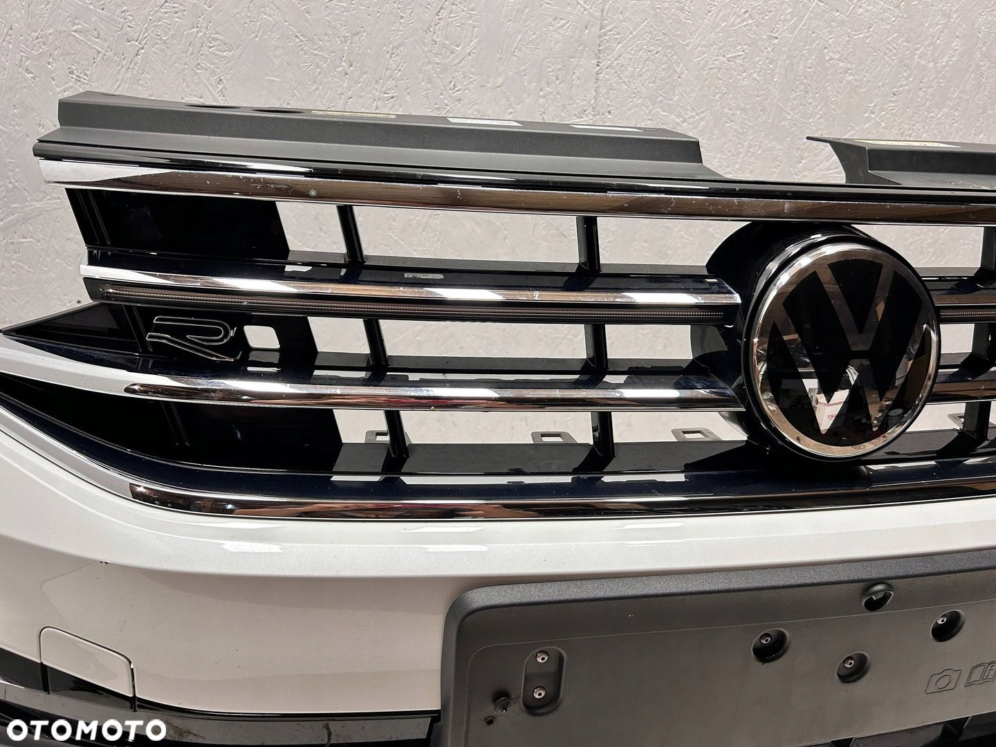 VW TIGUAN II LIFT ZDERZAK PRZÓD 6XPDC KAMERA RADAR R-LINE 2022R L01K LOK1 - 9